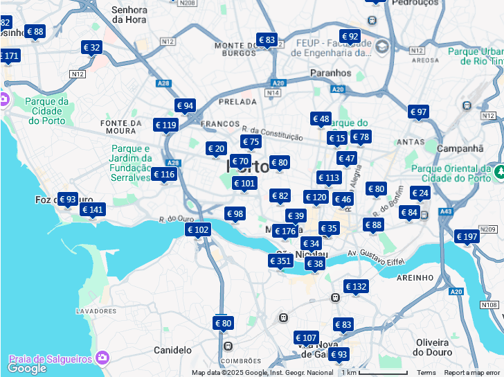 Oferta de hotel en Oporto