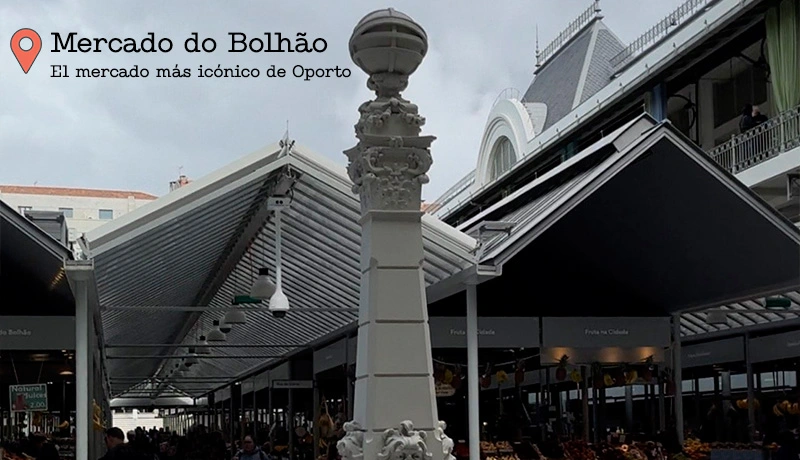 El nuevo mercado de Bolhao de Oporto